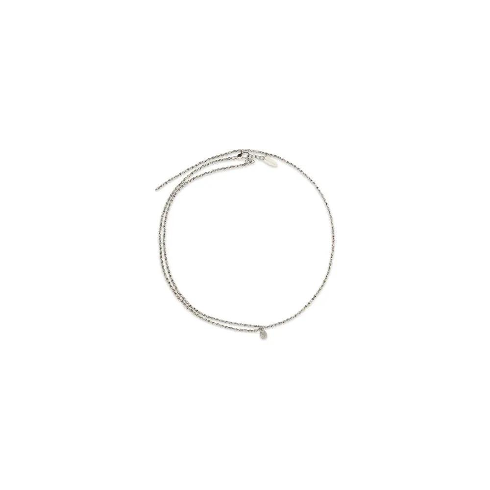 Brunello Cucinelli Silver Metal Necklace