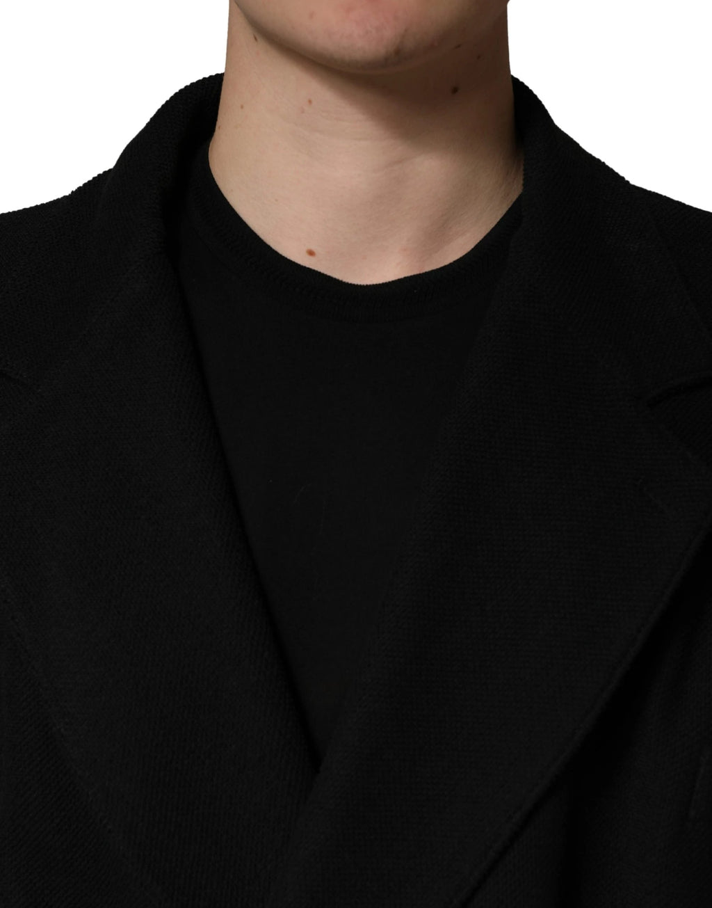 Veste de costume Dolce &amp; Gabbana noire à double boutonnage et deux boutons