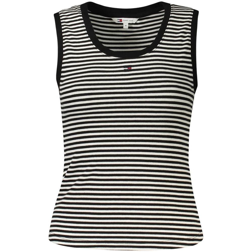 Débardeur Tommy Hilfiger en coton noir pour femme