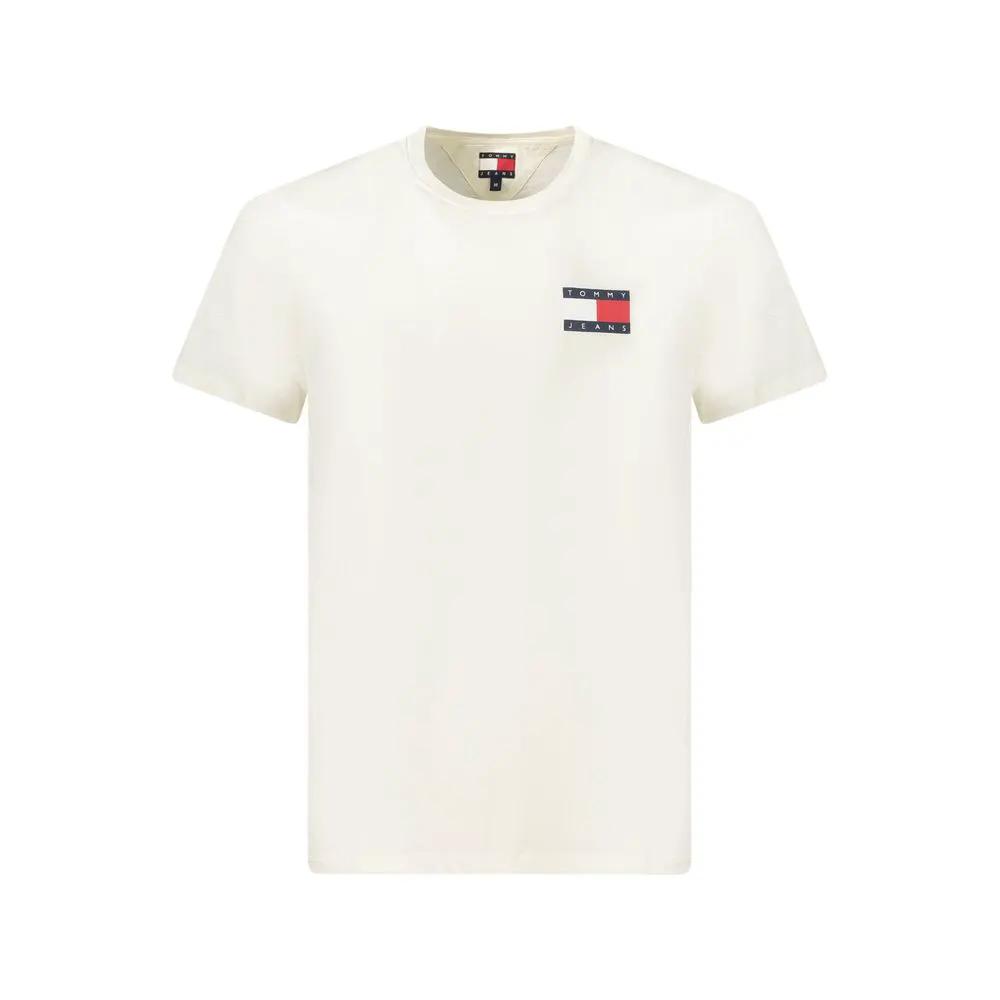 T-shirt Tommy Hilfiger blanc en coton pour homme