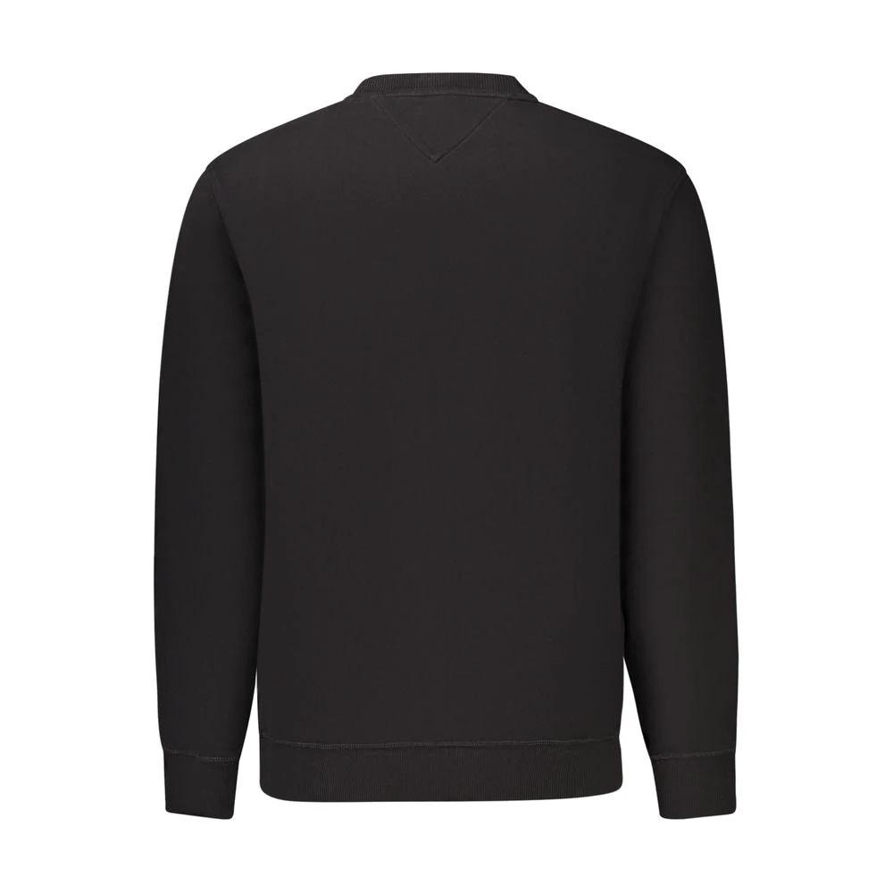 Sweat-shirt Tommy Hilfiger en coton noir pour homme