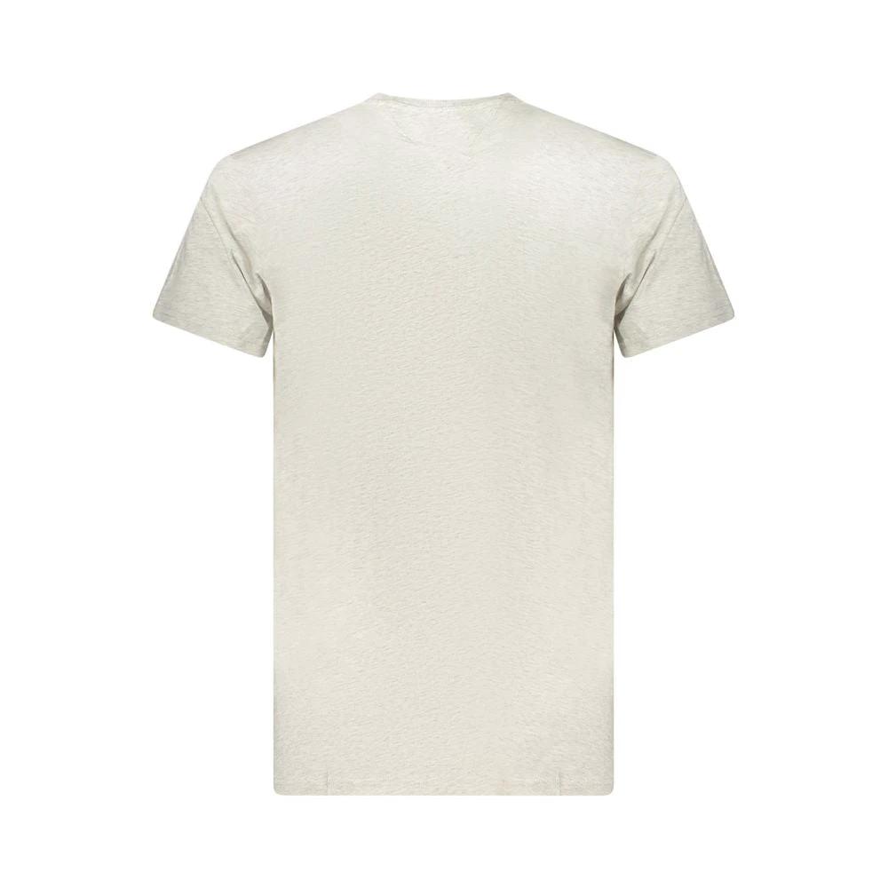 T-shirt homme Tommy Hilfiger Grigio en coton