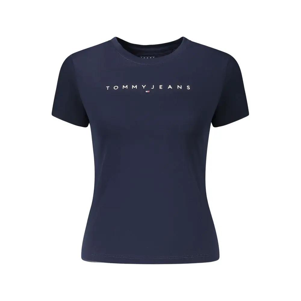 Tommy Hilfiger Blue Cotton Women T-Shirt