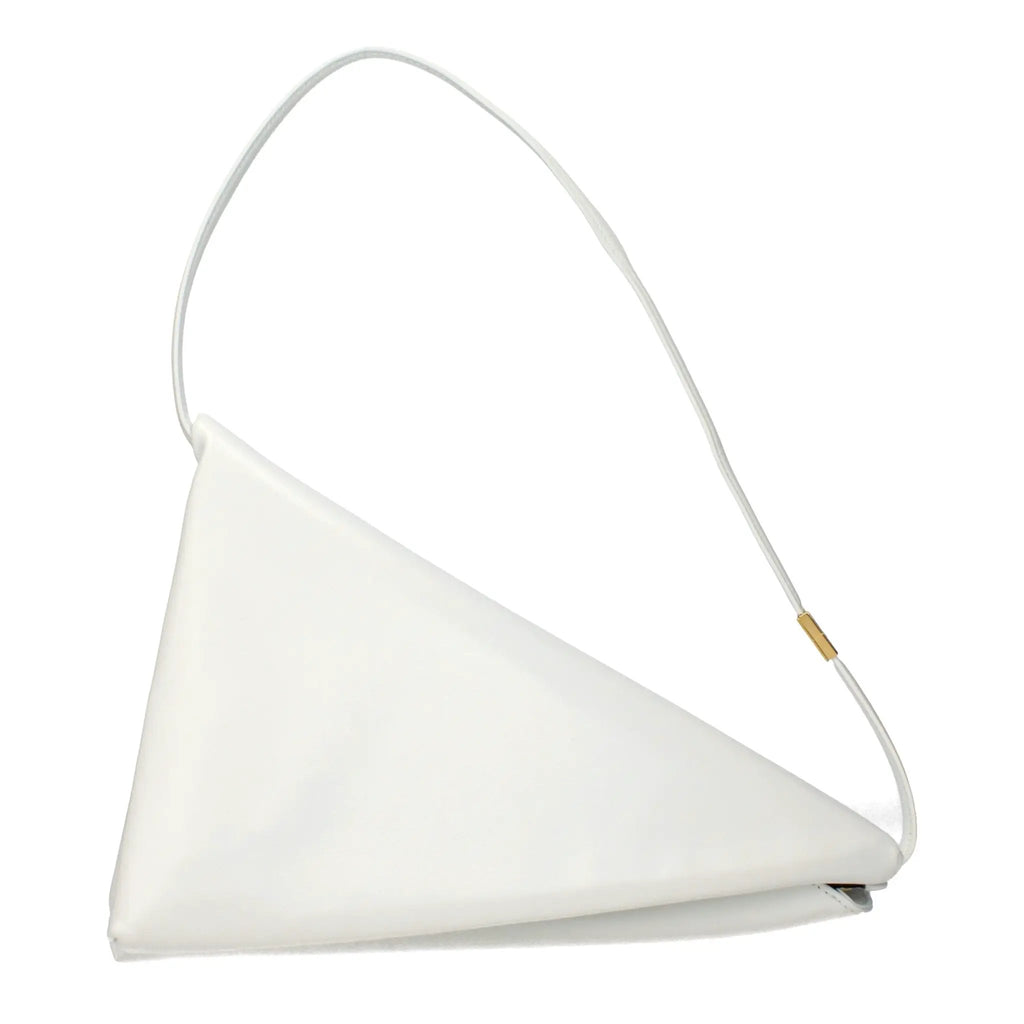 Marni White Leather Shoulder Bag