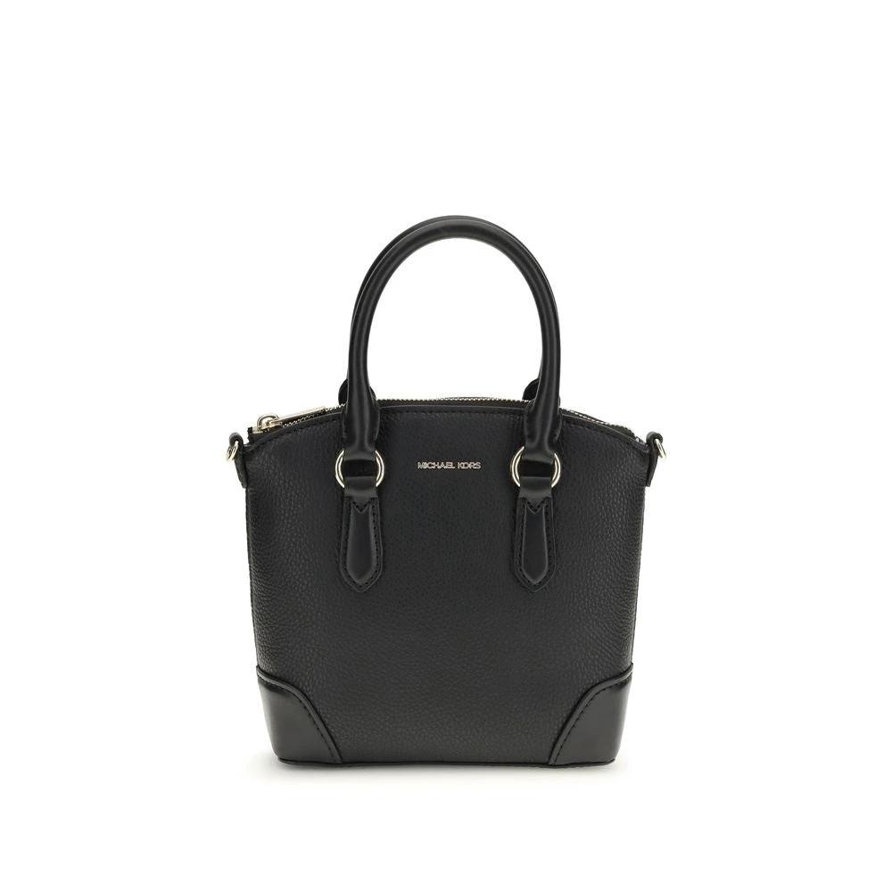 Michael Kors Black Calf Leather Bos Taurus Shoulder Bag Michael Kors