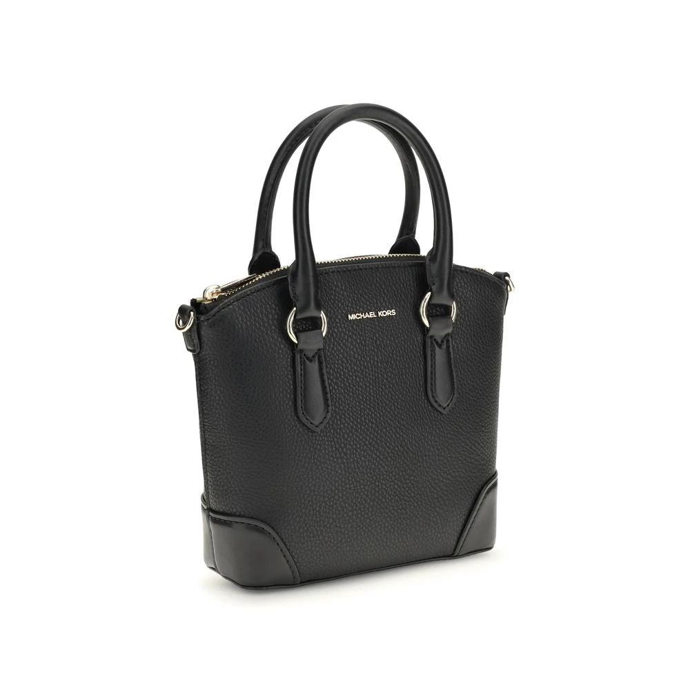 Michael Kors Black Calf Leather Bos Taurus Shoulder Bag Michael Kors