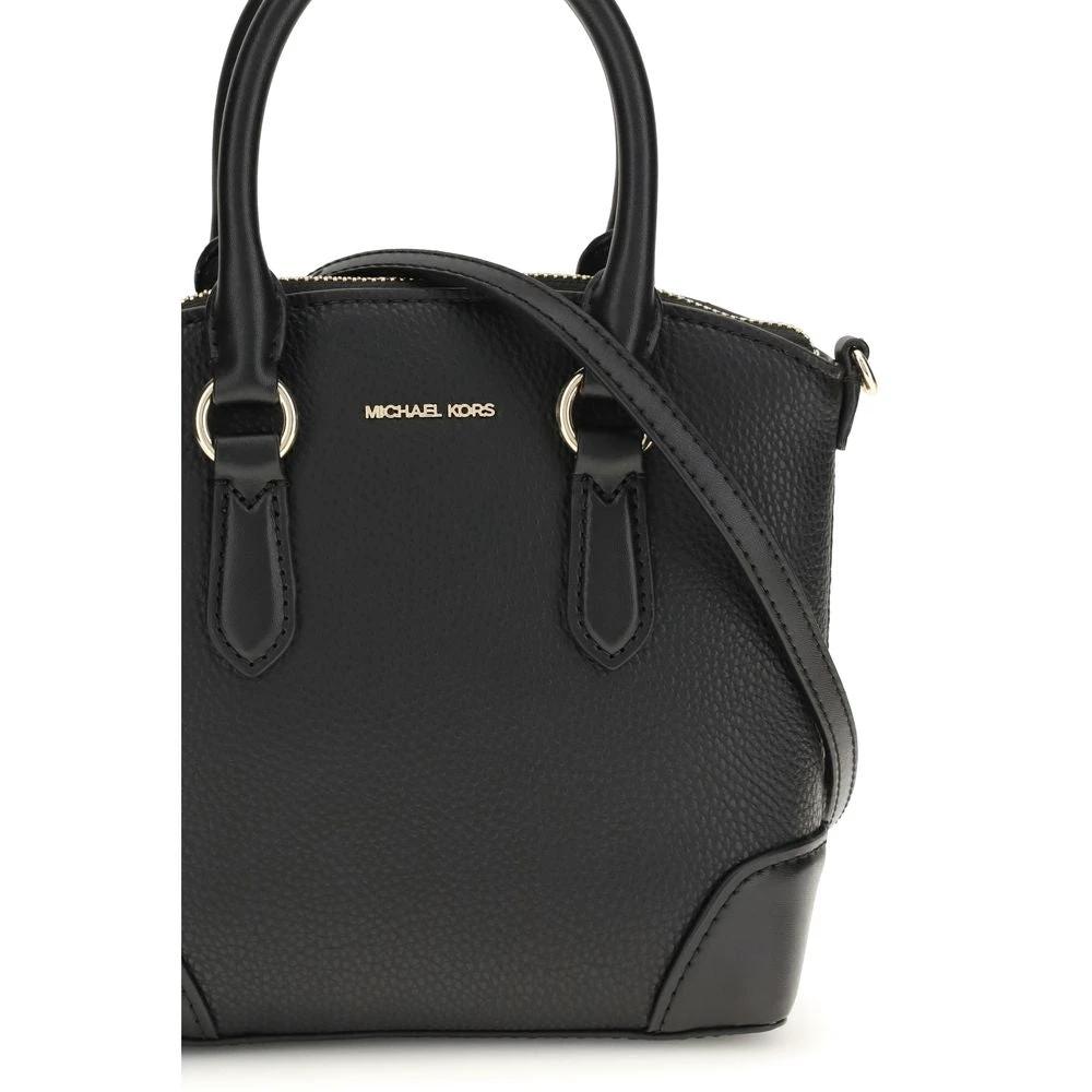 Michael Kors Black Calf Leather Bos Taurus Shoulder Bag Michael Kors