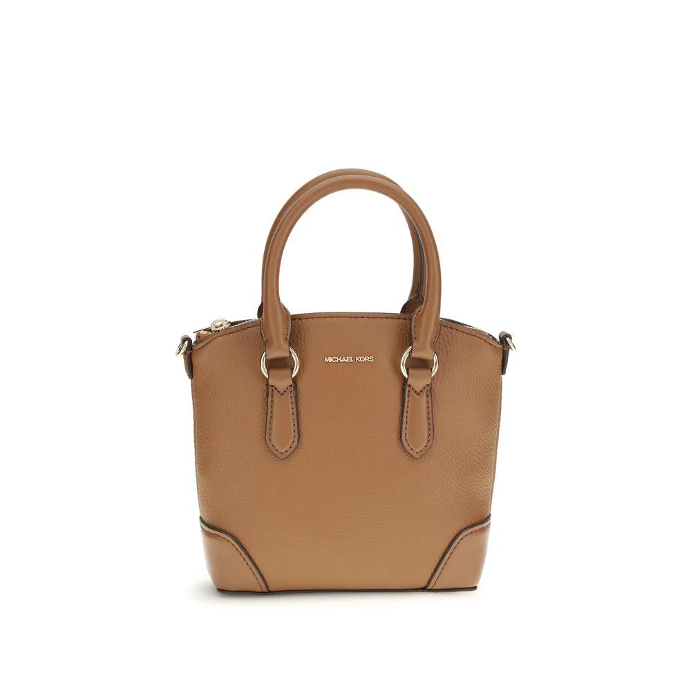 Michael Kors Beige Calf Leather Bos Taurus Shoulder Bag Michael Kors