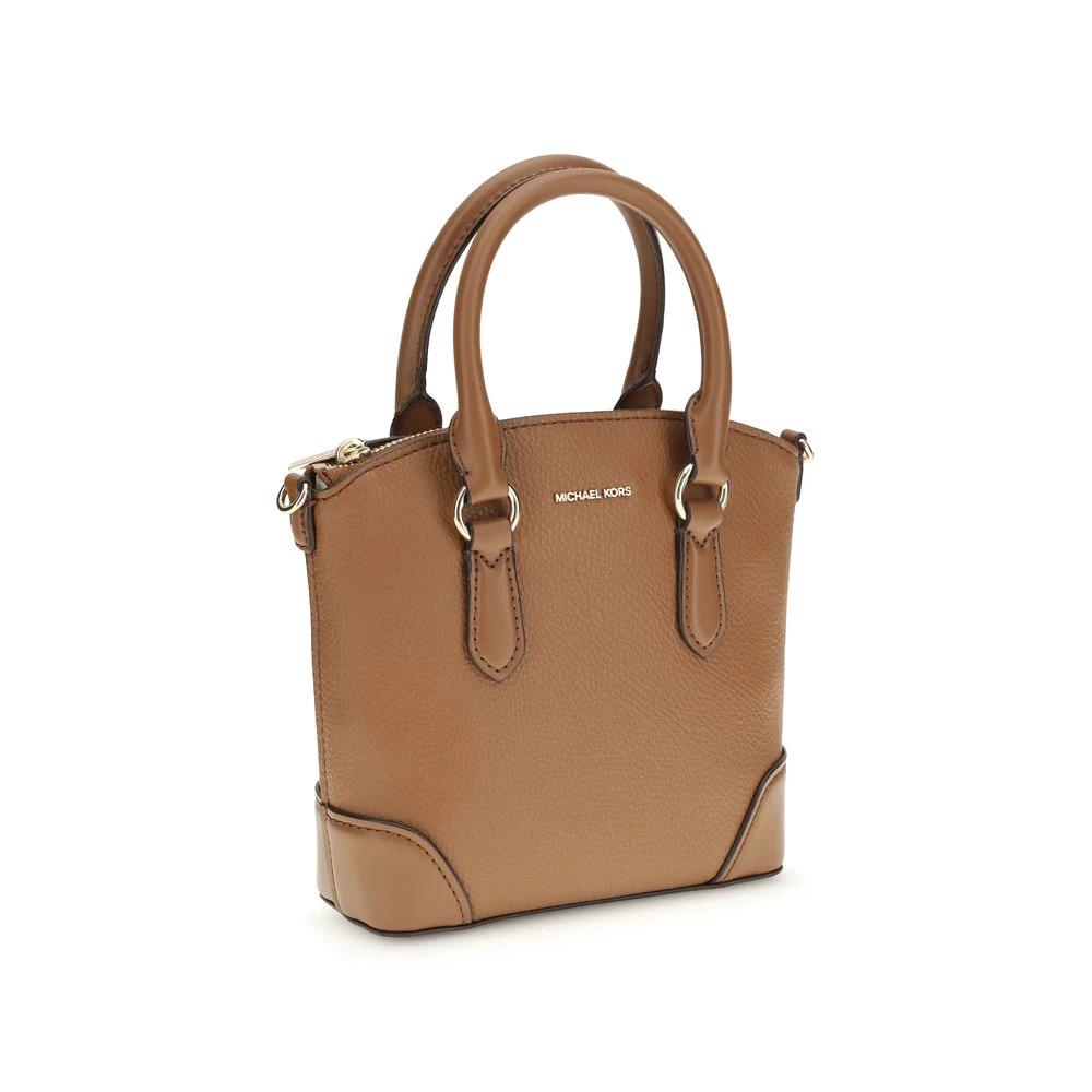 Michael Kors Beige Calf Leather Bos Taurus Shoulder Bag Michael Kors
