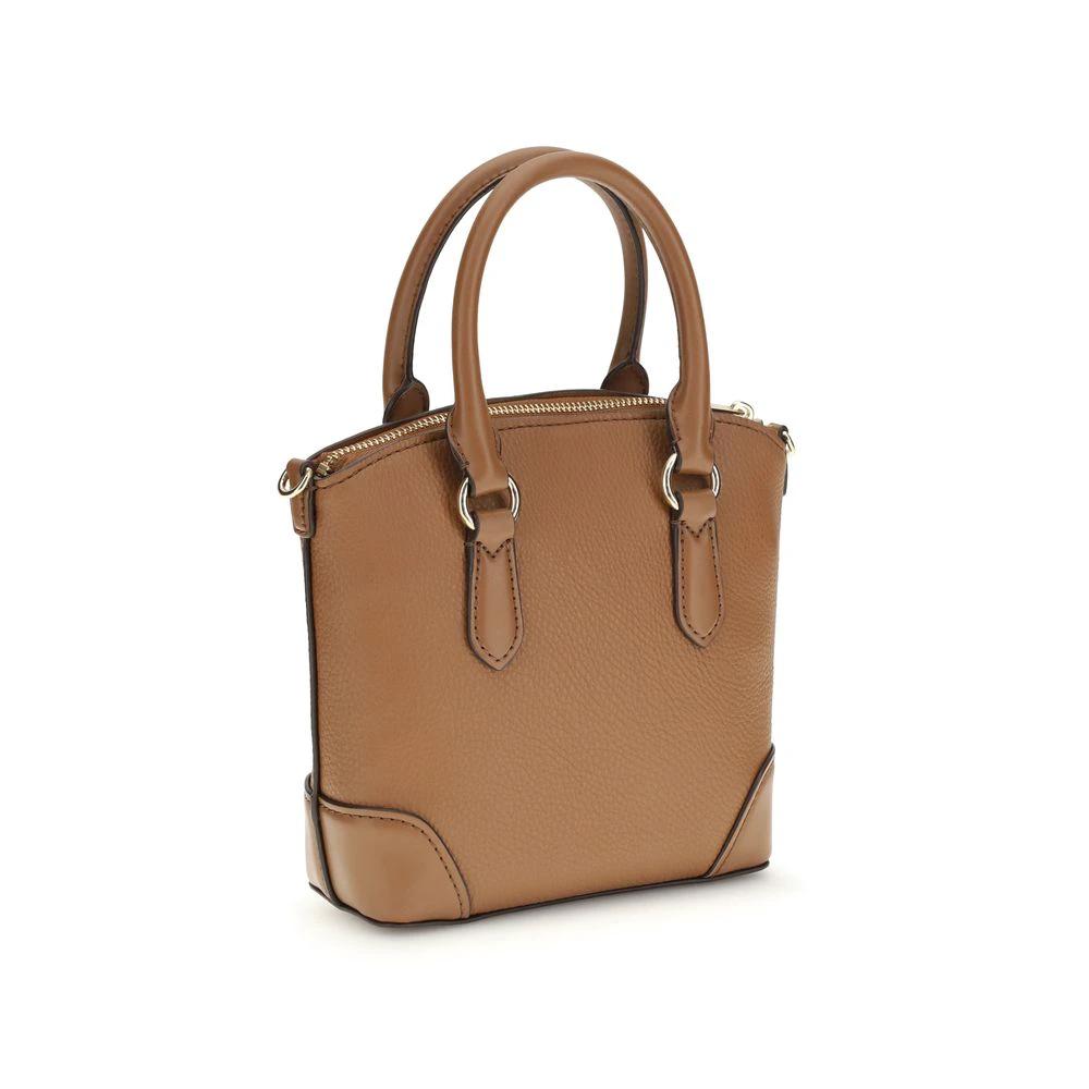 Michael Kors Beige Calf Leather Bos Taurus Shoulder Bag Michael Kors