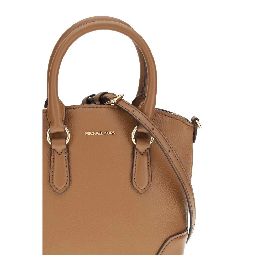 Michael Kors Beige Calf Leather Bos Taurus Shoulder Bag Michael Kors