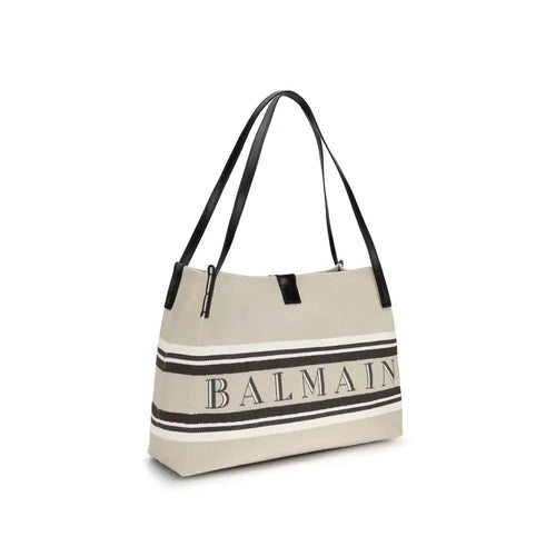 Sac bandoulière Balmain en coton multicolore