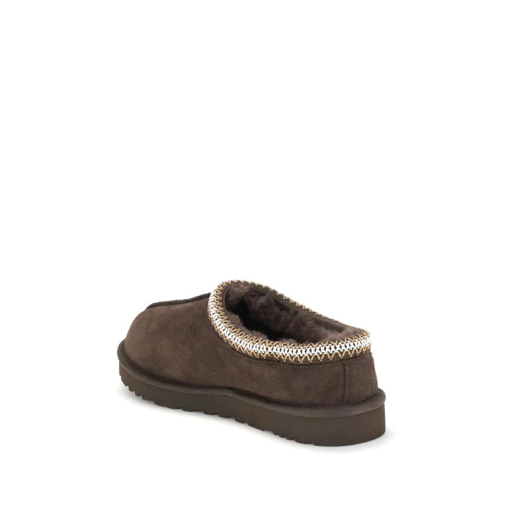Mules UGG en cuir marron