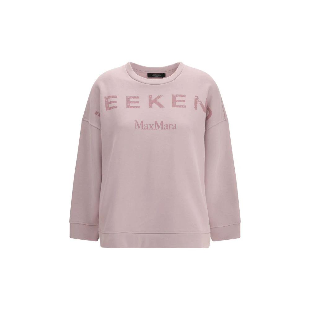 Max Mara Purple Cotton Sweatshirt