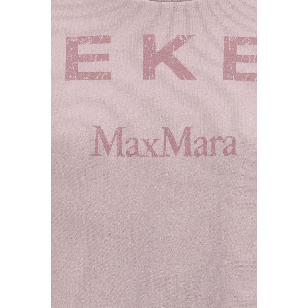 Max Mara Purple Cotton Sweatshirt