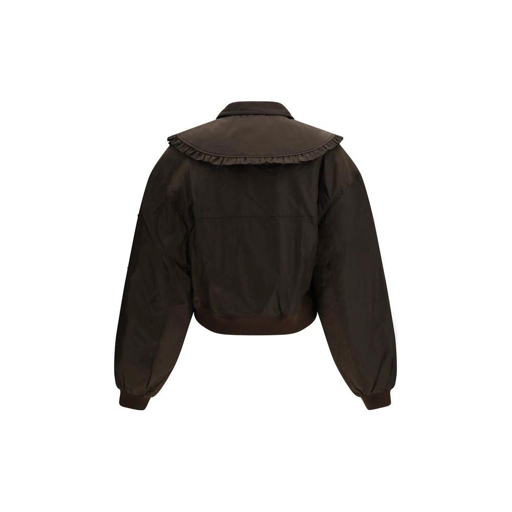 Ganni Bicolor Polyamide Bomber