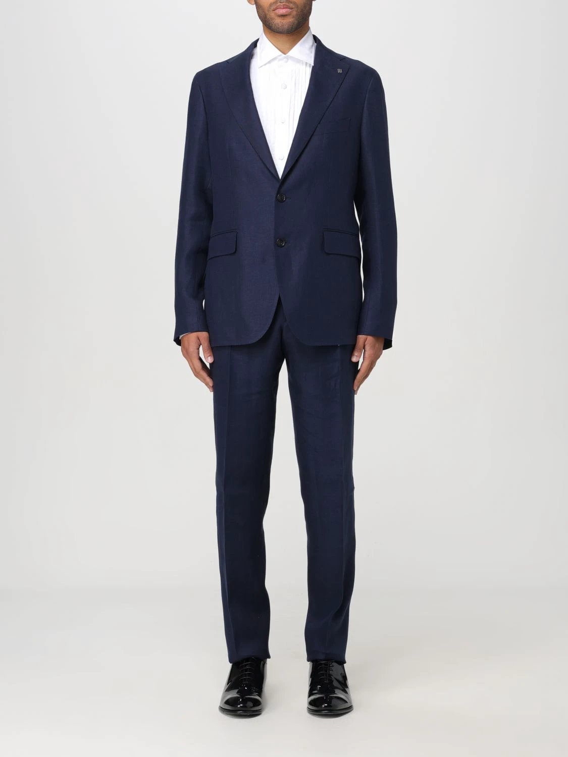 Tagliatore Multicolor Wool Two-Piece Suit