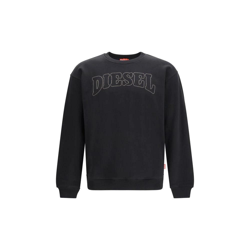 Sweat-shirt Diesel en coton noir