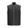 Diesel Brown Polyamide Sleveless Jacket