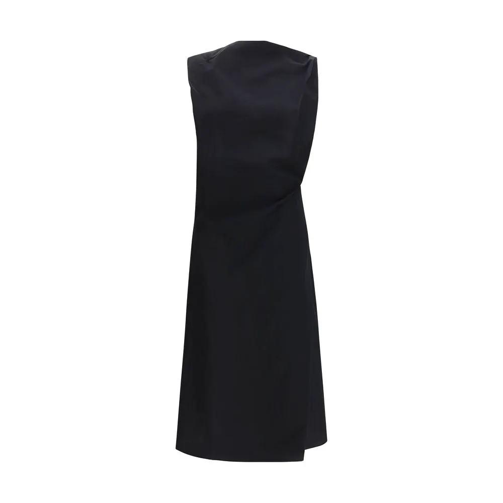 Robe décontractée en coton noir Jacquemus