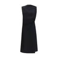 Robe décontractée en coton noir Jacquemus