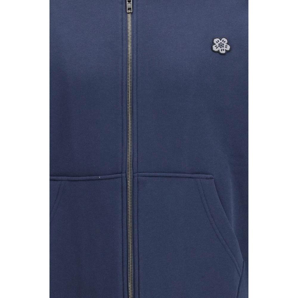 Kenzo Blue Cotton Sweatshirt Kenzo