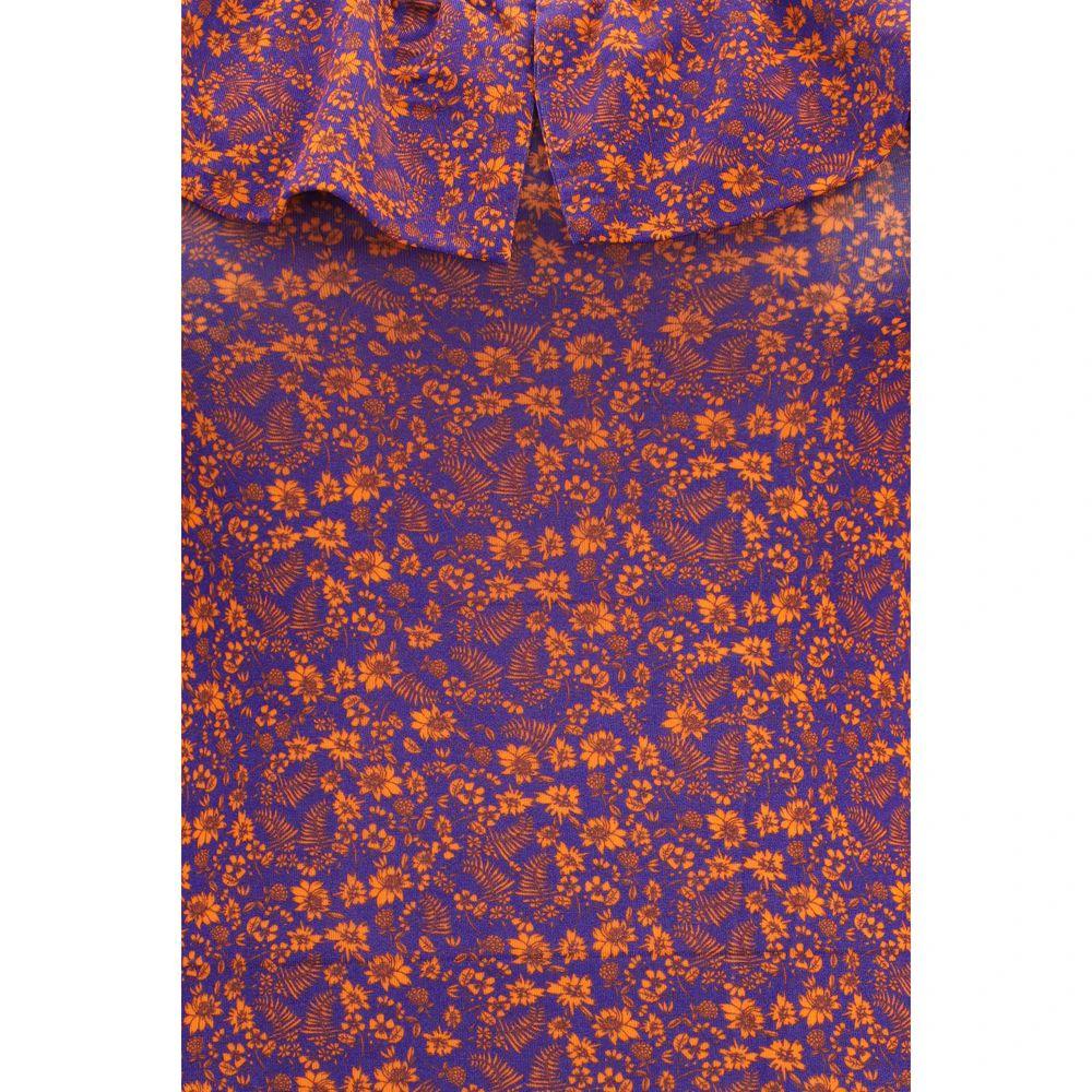 Kristina Ti Multicolor Viscose Casual Dress