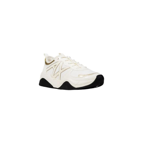 Baskets de sport blanches en polyester Armani Exchange