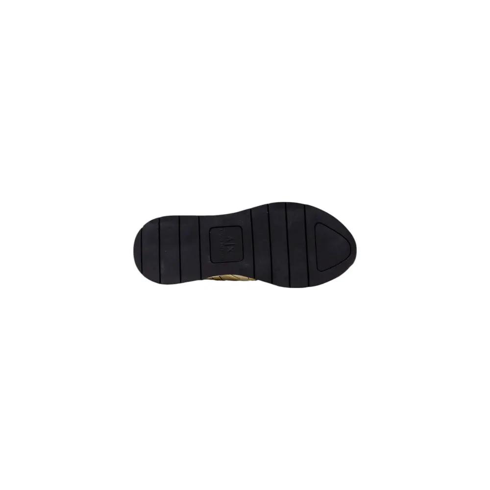 Baskets de sport blanches en polyester Armani Exchange