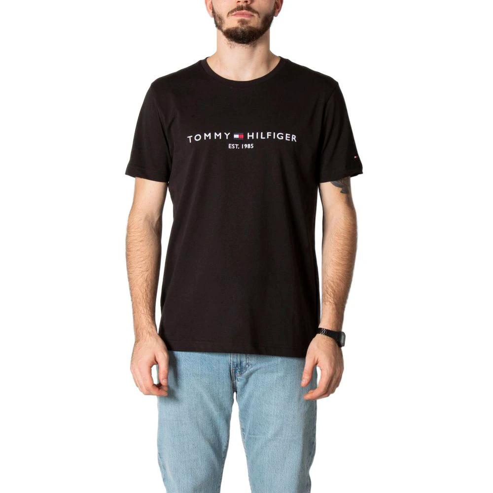 T-shirt Tommy Hilfiger en coton noir