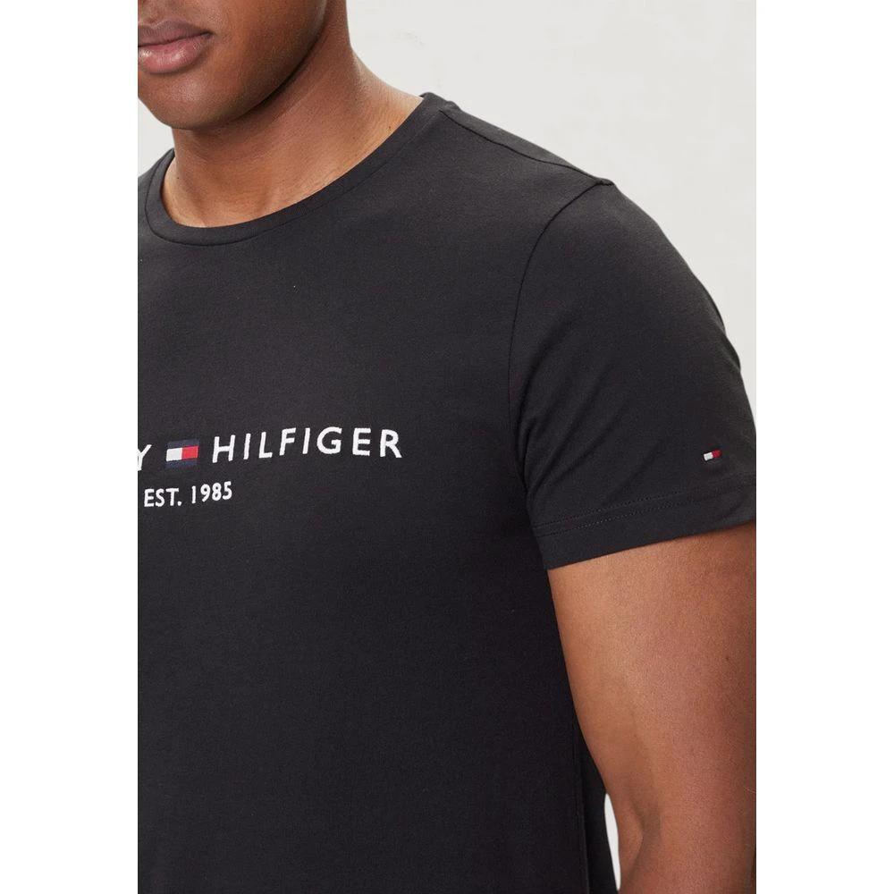 T-shirt Tommy Hilfiger en coton noir