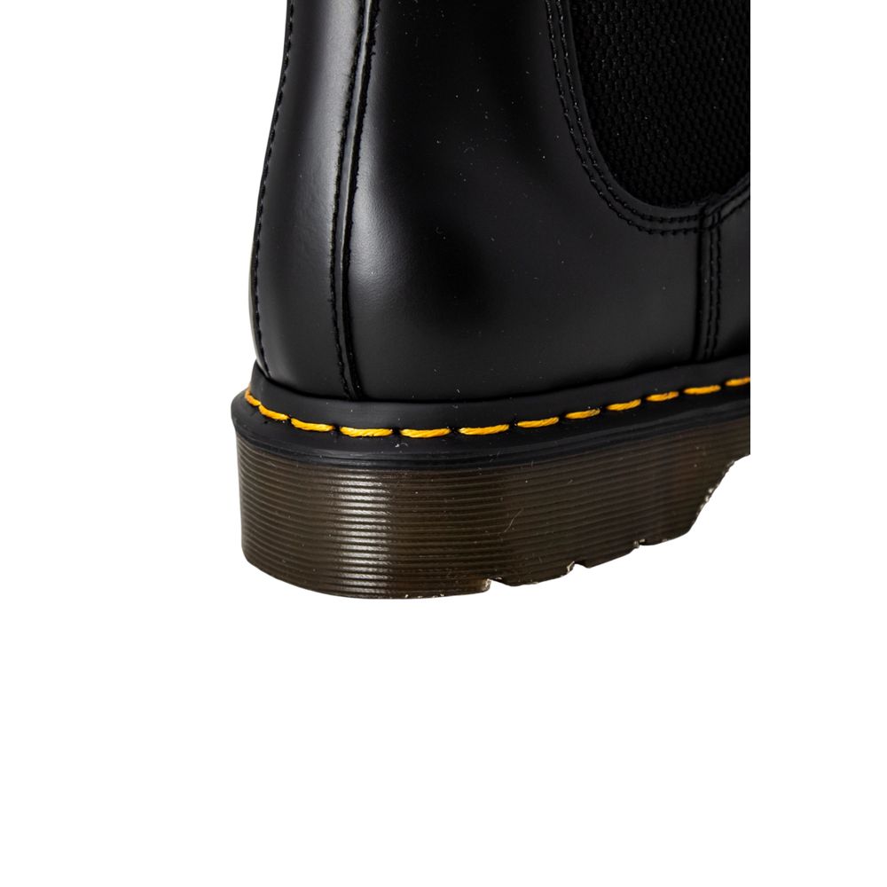 Dr. Martens Black Polyester Chelsea Boots