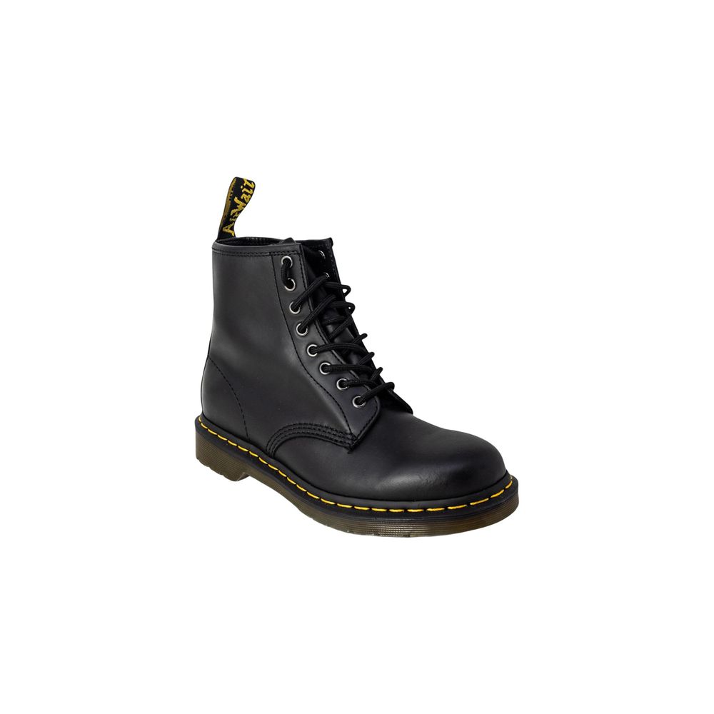 Dr. Martens Black Leather Lace-Up Boots