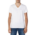 T-shirt blanc en coton Tommy Hilfiger Jeans