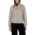 Blouson aviateur beige en polyester EA7 Emporio Armani