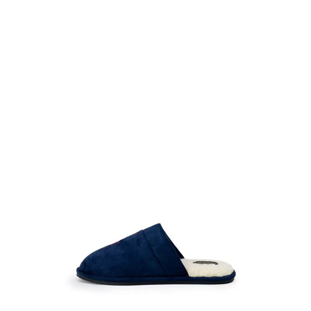 Pantoufles bleues en polyester Ralph Lauren