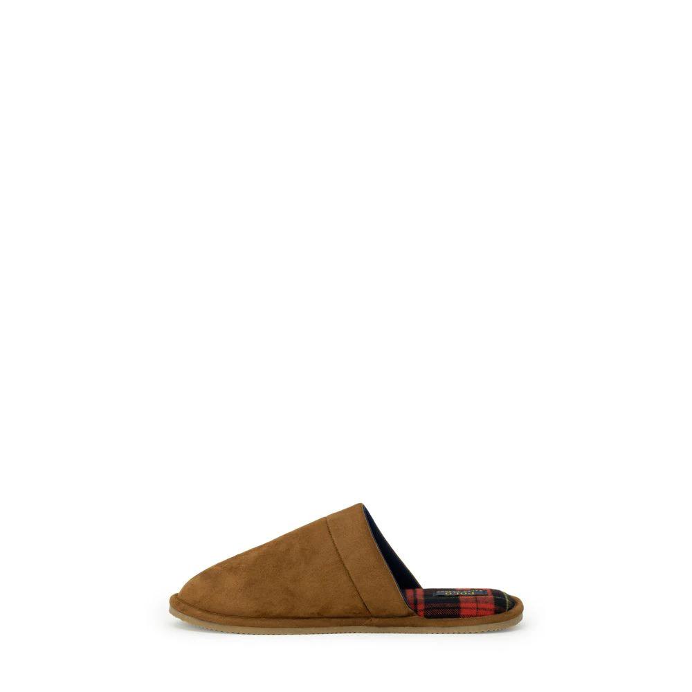 Pantoufles Ralph Lauren beiges en polyester