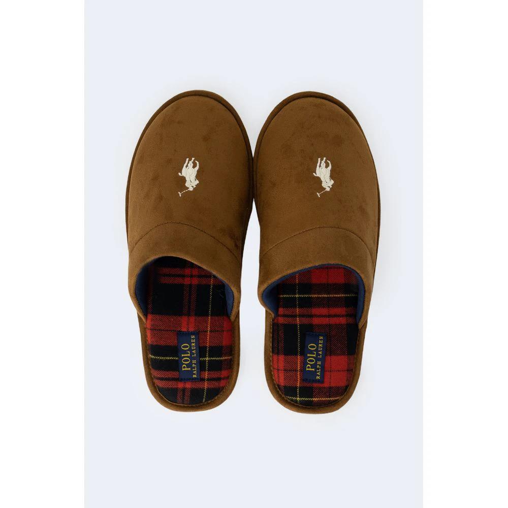 Pantoufles Ralph Lauren beiges en polyester