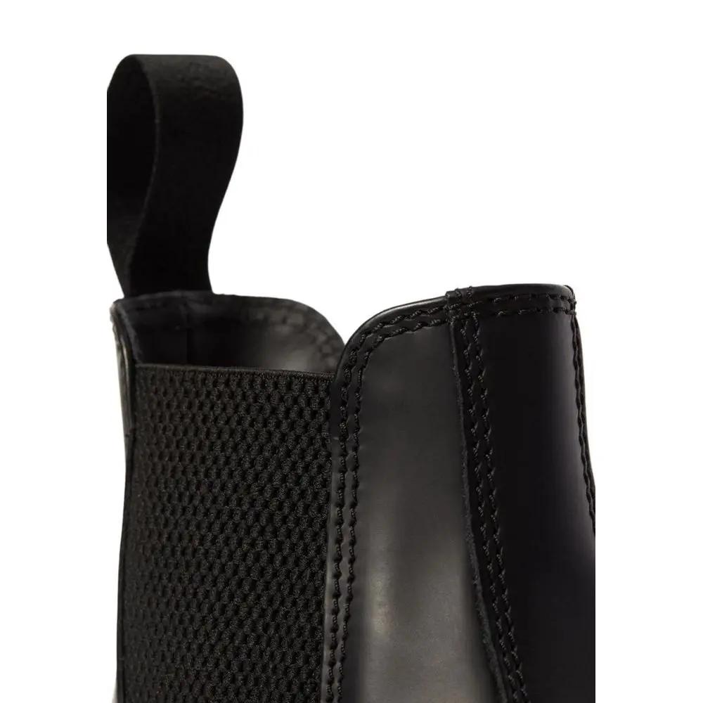 Dr. Martens Black Leather Ankle Boots