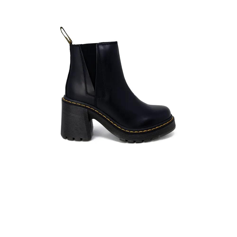 Escarpins à talons hauts en cuir noir Dr. Martens