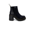 Escarpins à talons hauts en cuir noir Dr. Martens