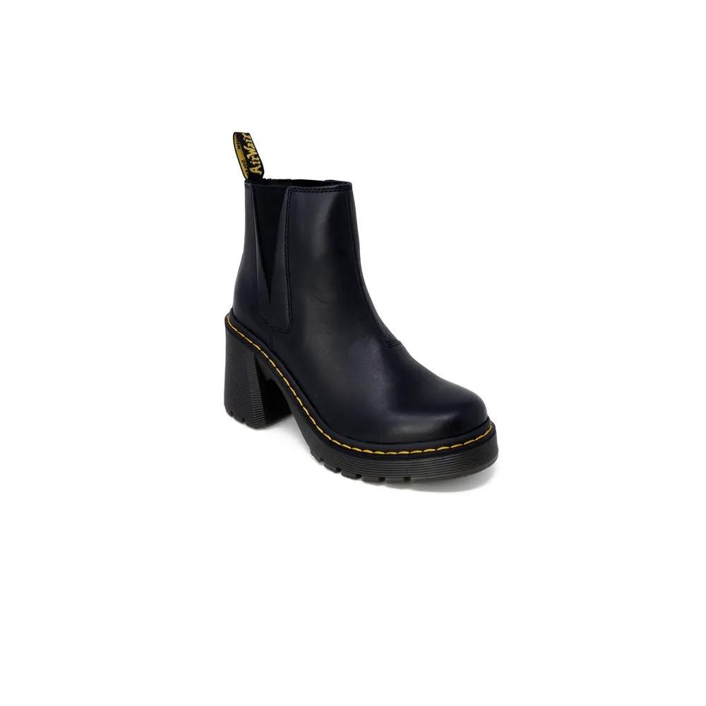 Escarpins à talons hauts en cuir noir Dr. Martens