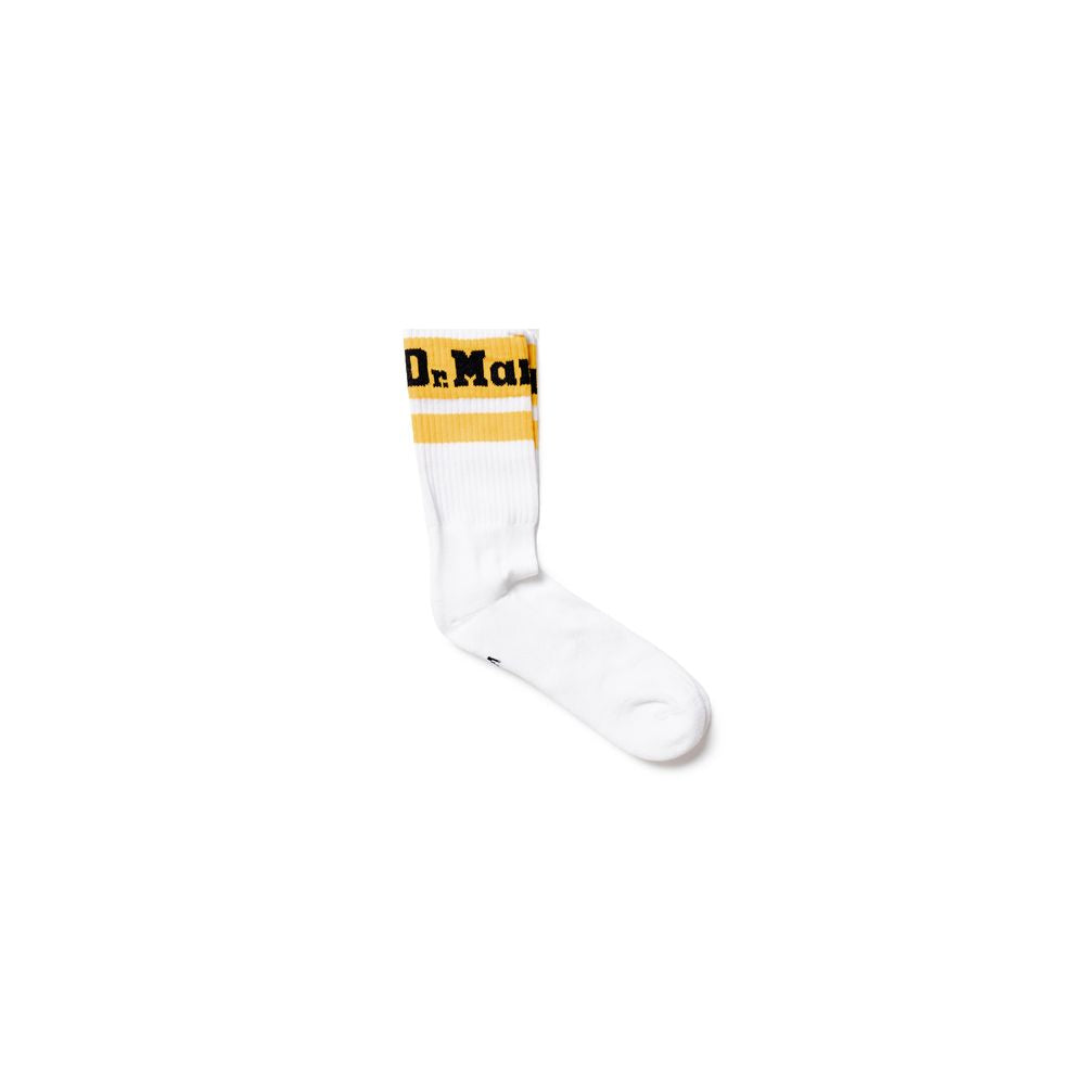 Chaussettes blanches en polyester Dr. Martens