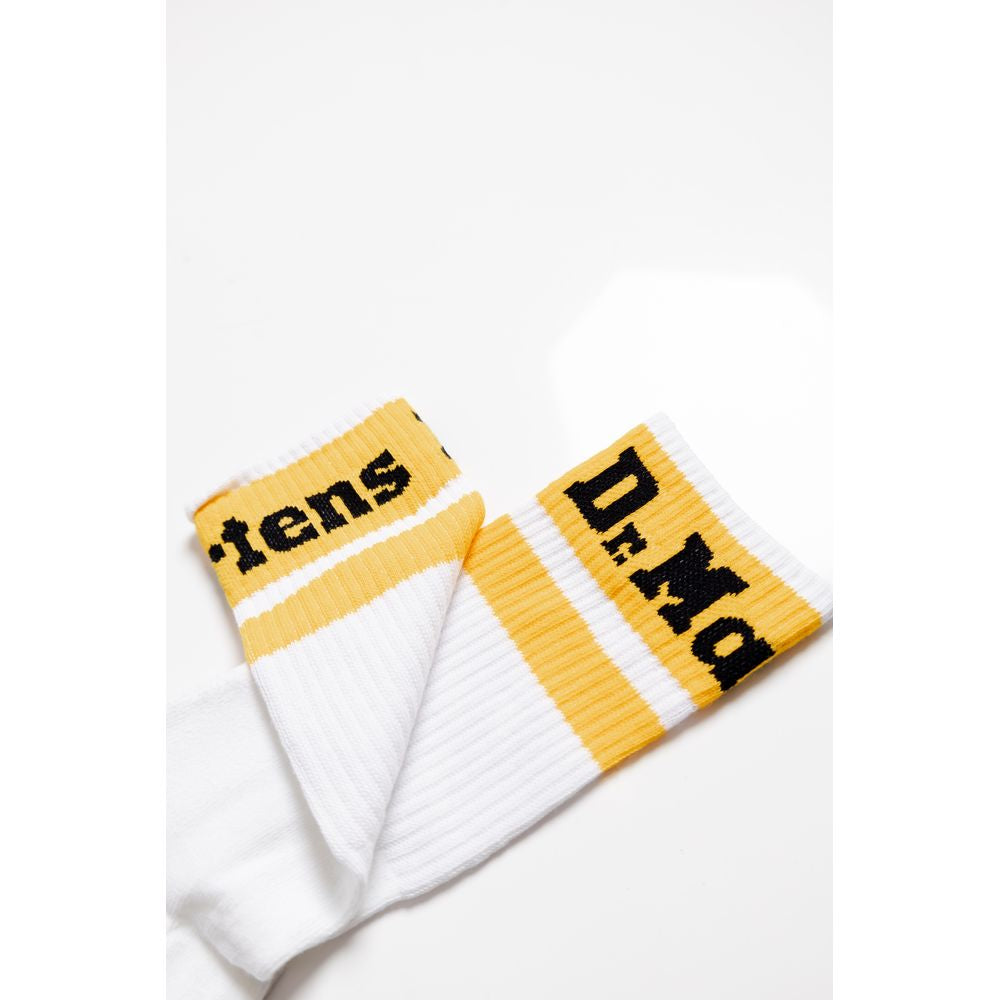 Chaussettes blanches en polyester Dr. Martens