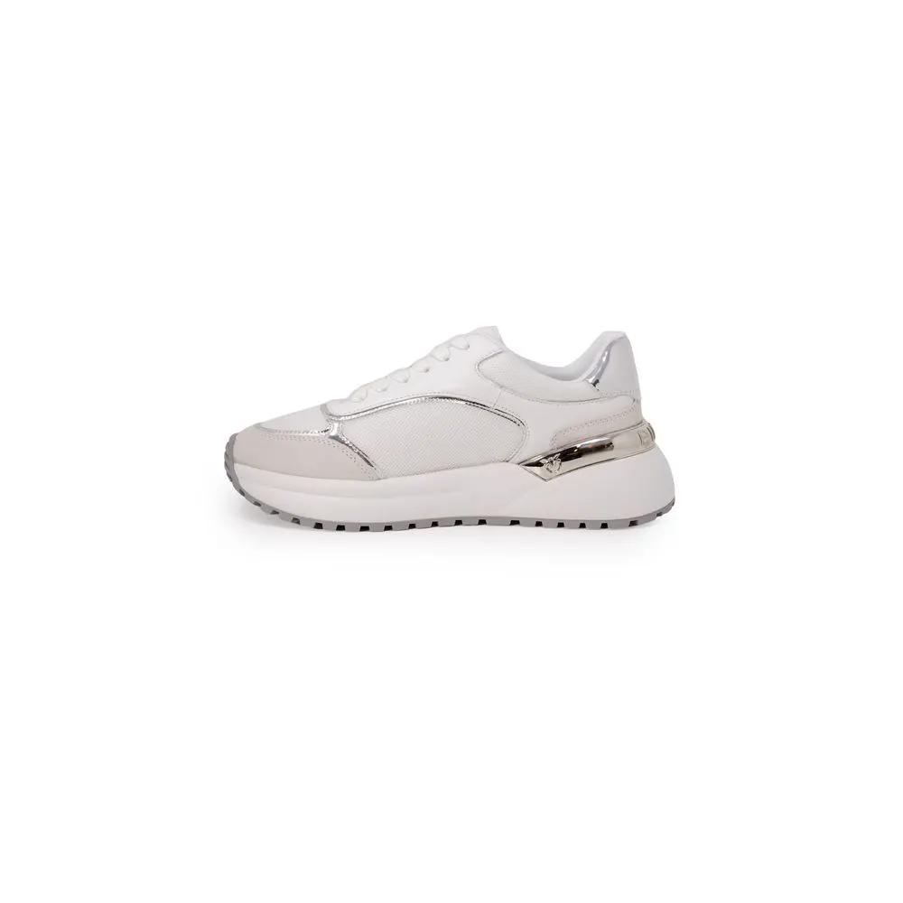 PINKO PINKO White Leather Low Top Sneakers