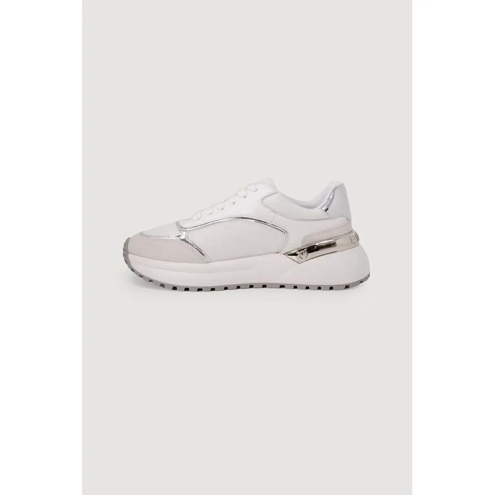 PINKO PINKO White Leather Low Top Sneakers