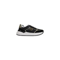 Baskets basses PINKO en cuir noir