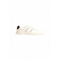 Hugo Boss Cream Leather Low Top Sneakers