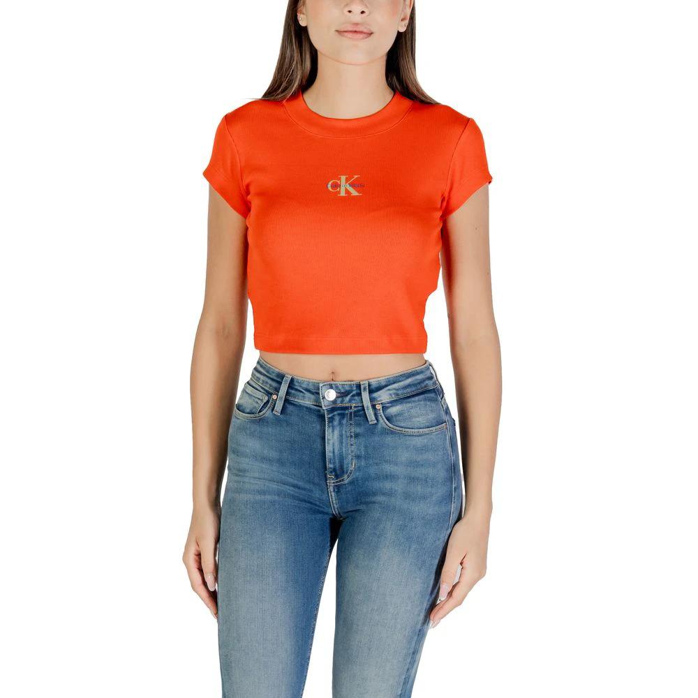 T-shirt en coton multicolore Calvin Klein Jeans