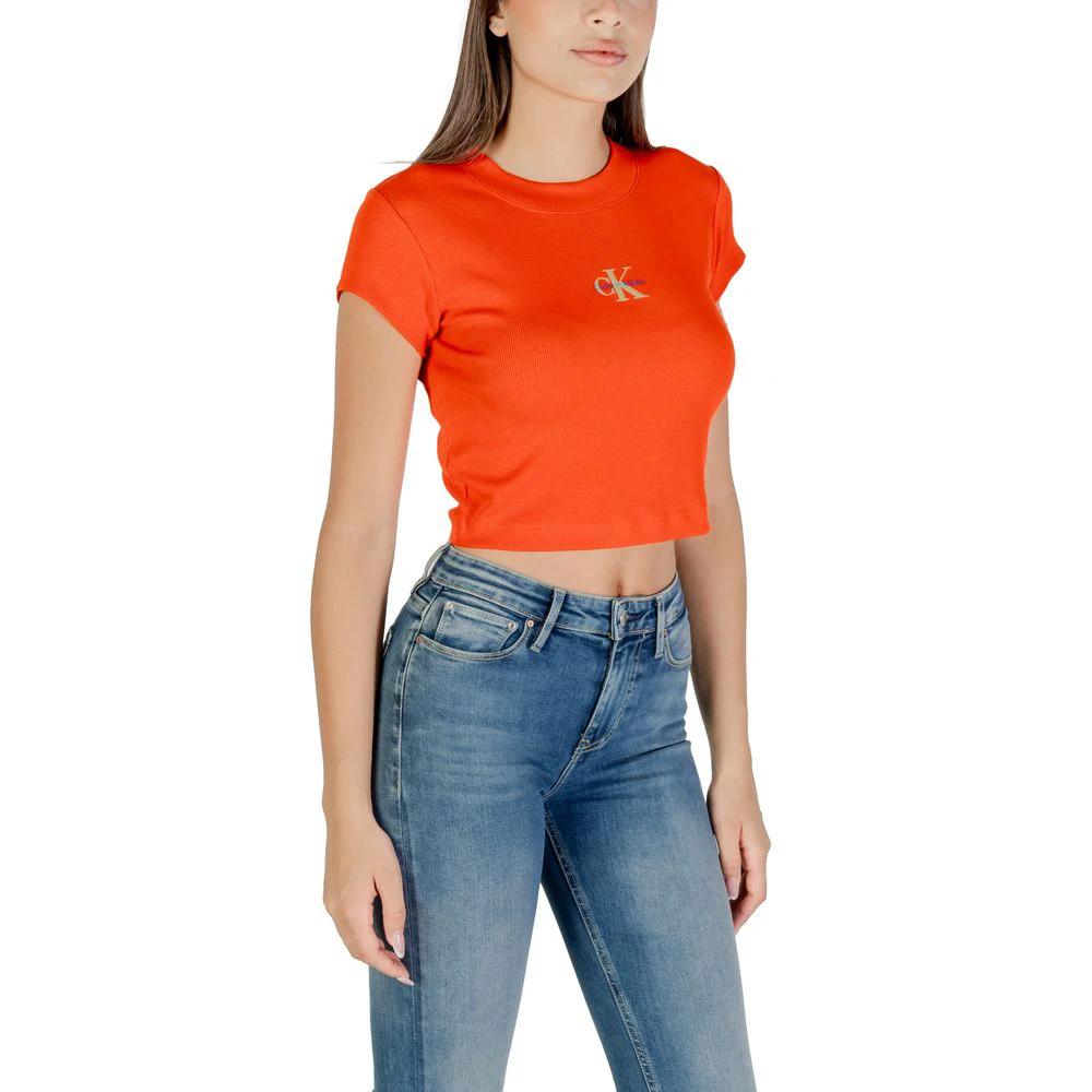 T-shirt en coton multicolore Calvin Klein Jeans